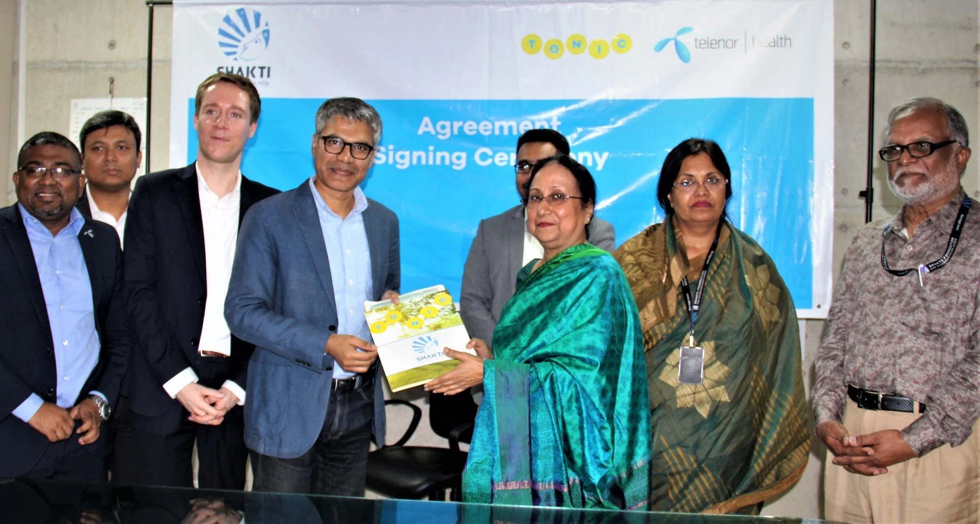 Telenor Health A/S signed an agreement with Shakti Foundation for Disadvantaged Women